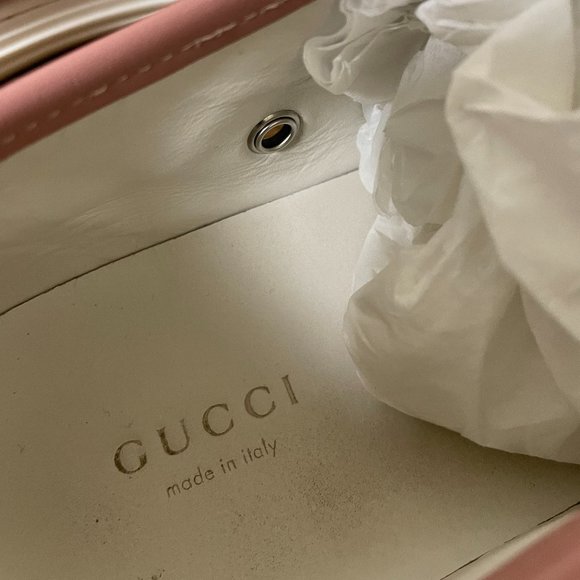 Gucci Women\'s Low-Top Pink Canvas Sneakers EU 37.5